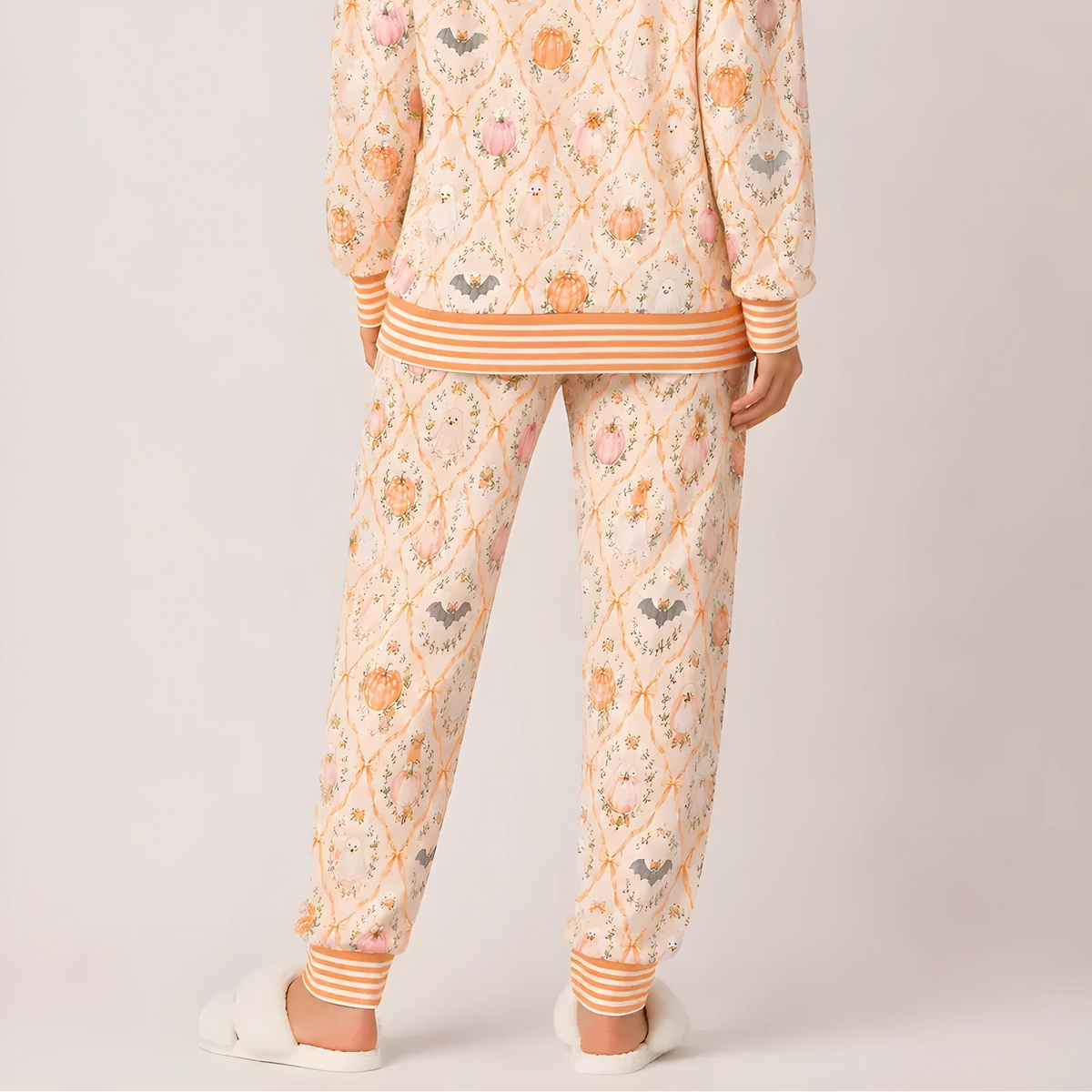 Pumpkin Trellis Women's Lounge Set
