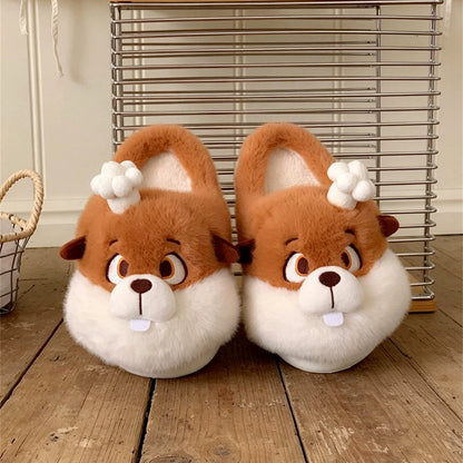 Chef Marmot Puffy House Slippers