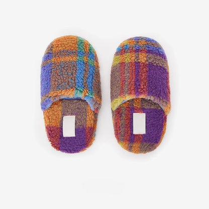 Fuzzy Gradient Sherpa Cloud Slippers