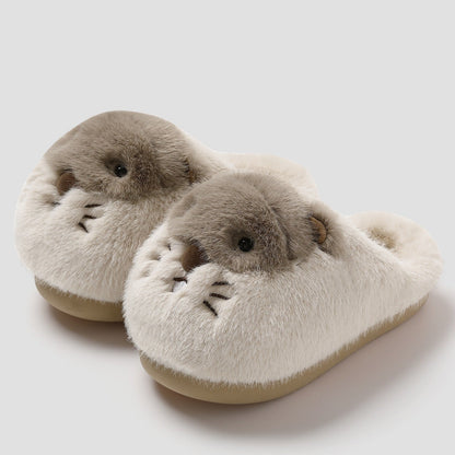 Plush Marmot Animal House Slippers