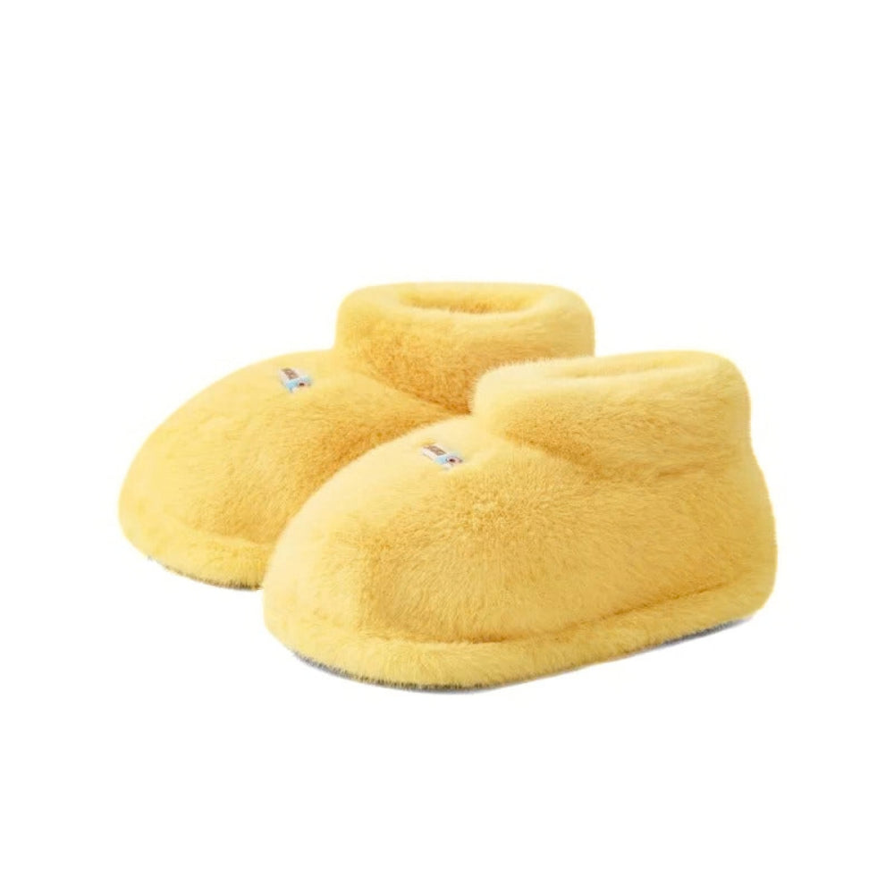 Plush Puffy Paw House Slippers
