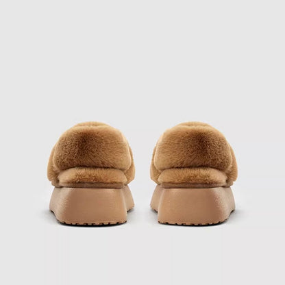 Chunky Puffy Cloud Slingback Slippers