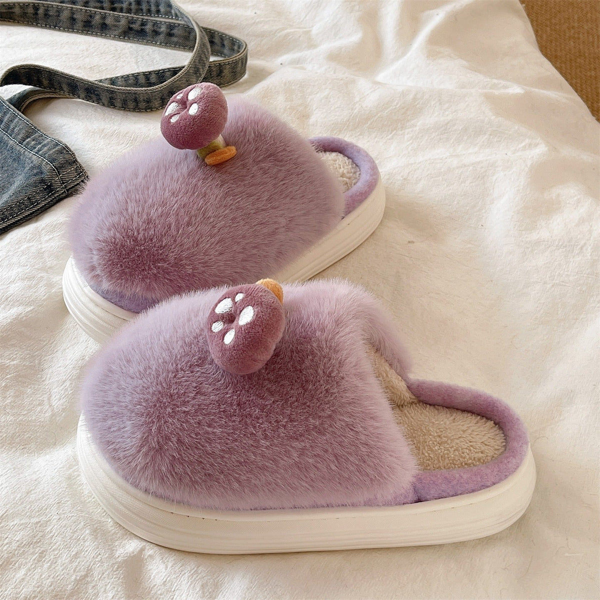 Mushroom Slippers