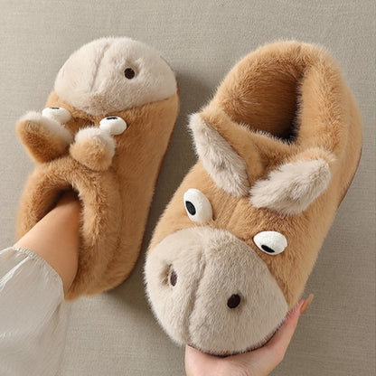 Perky-Eared Donkey Slippers