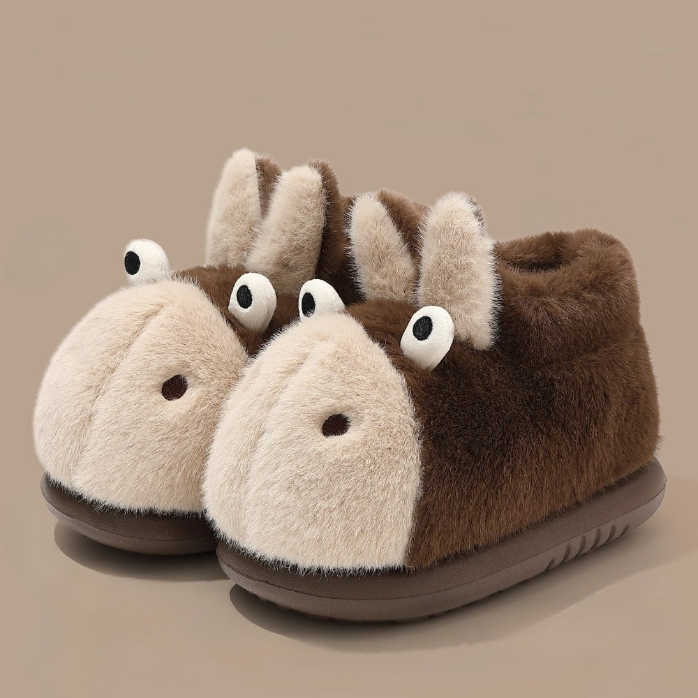 Perky-Eared Donkey Slippers
