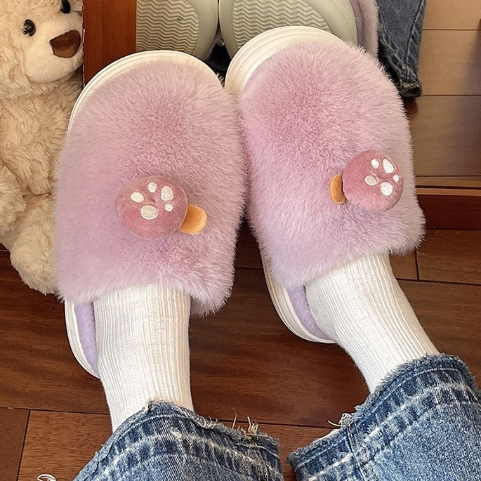 Mushroom Slippers