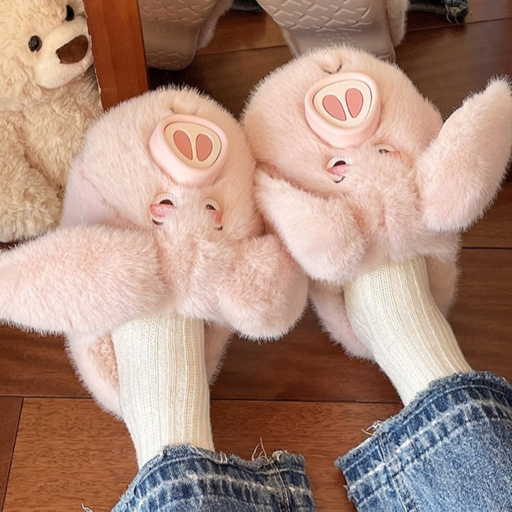 Flying Piggy Slippers