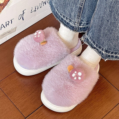 Mushroom Slippers