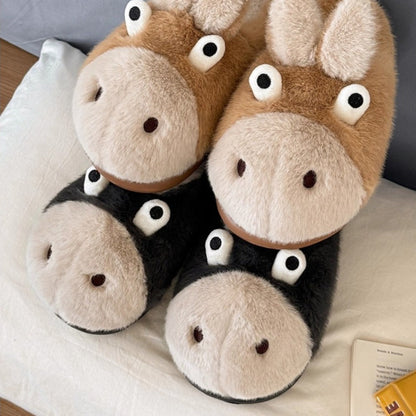 Perky-Eared Donkey Slippers