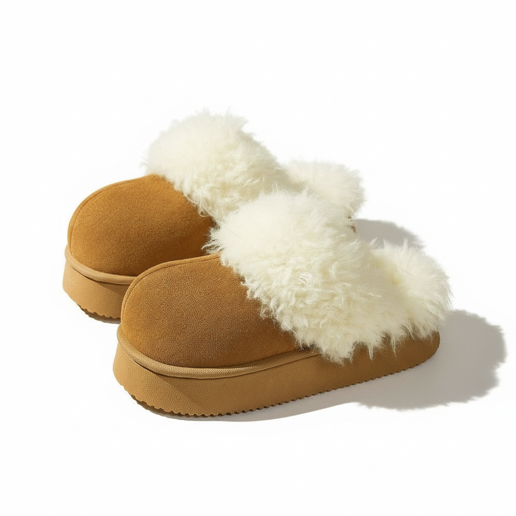 Plush Puff Slippers