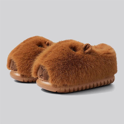 Sleepy Capybara Slippers