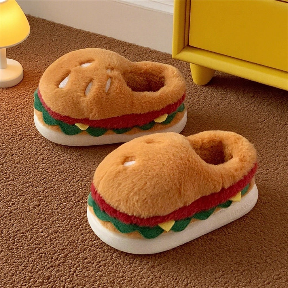 Toasty Burger Slippers
