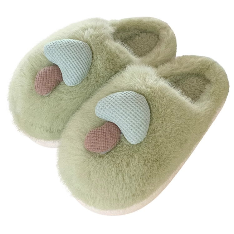 Mushroom Patch Plush House Slippers