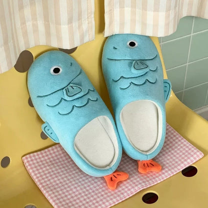 Novelty Koi Fish House Slippers