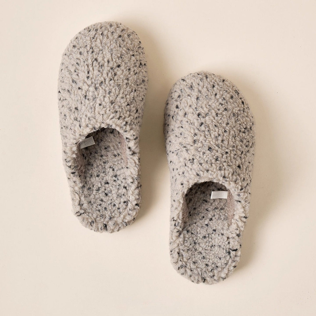 Confetti Boucle Fleece Warm Slippers