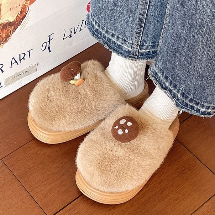 Mushroom Slippers