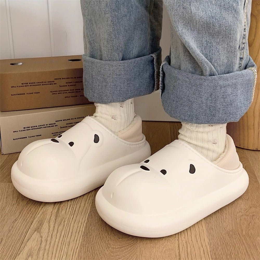 Splash-Guard Plush-Lined Home Clogs