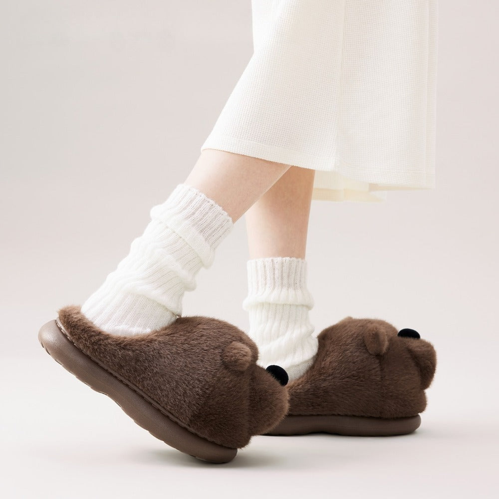 Toothy Marmot Slippers