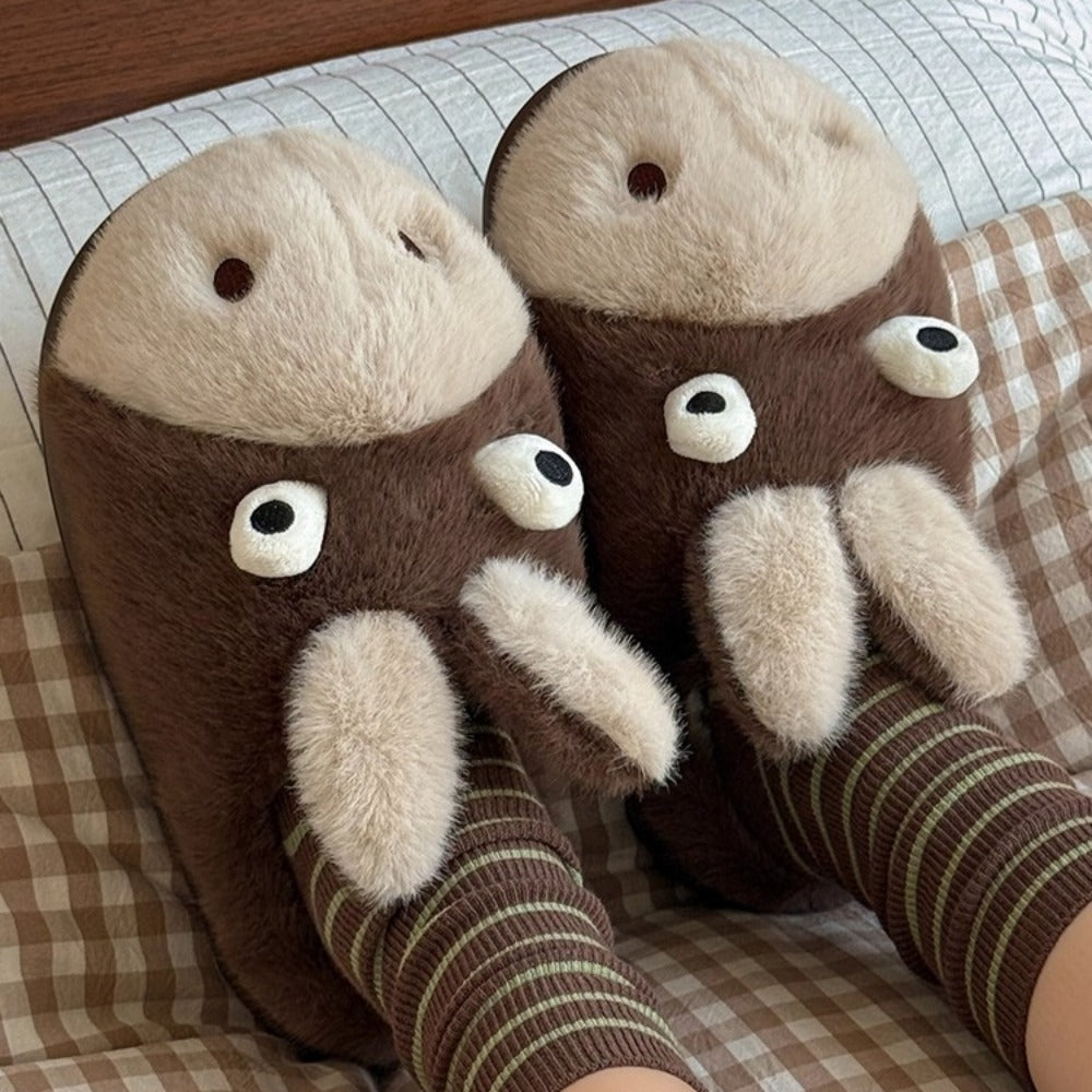Perky-Eared Donkey Slippers