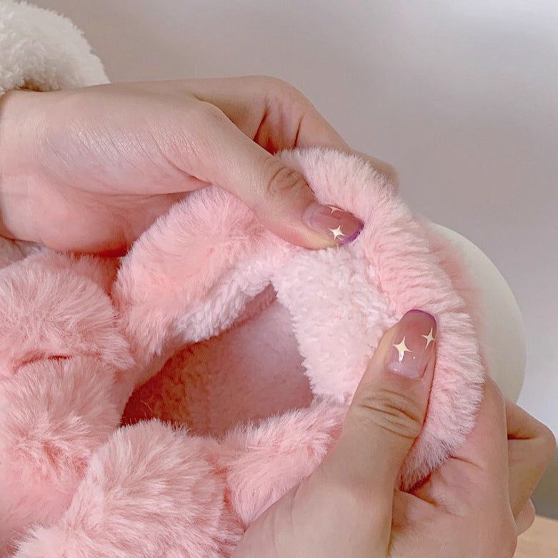 Plush Pig Face Slippers