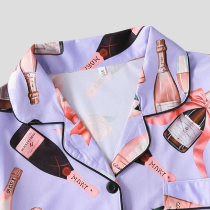 Pink Champagne Women's Pajama Set