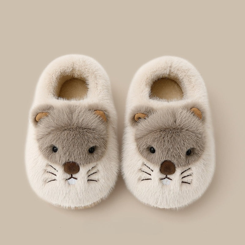 Plush Marmot Animal House Slippers