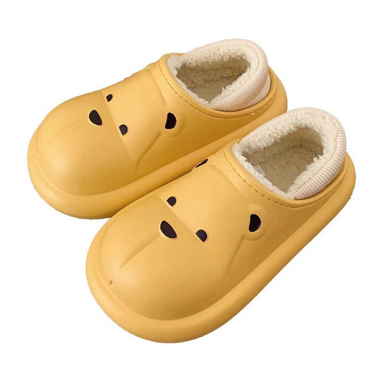 Splash-Guard Plush-Lined Home Clogs