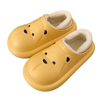 Splash-Guard Plush-Lined Home Clogs