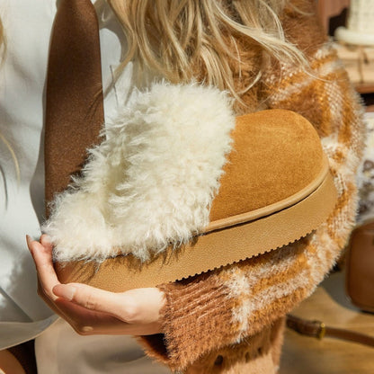 Plush Puff Slippers