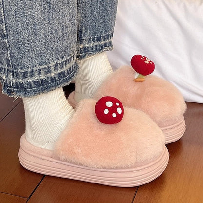 Mushroom Slippers