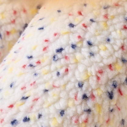 Confetti Boucle Fleece Warm Slippers
