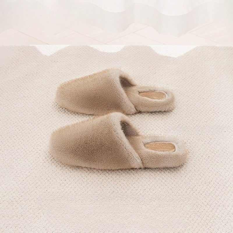 Snuggly Soft Plush Bedroom Slippers