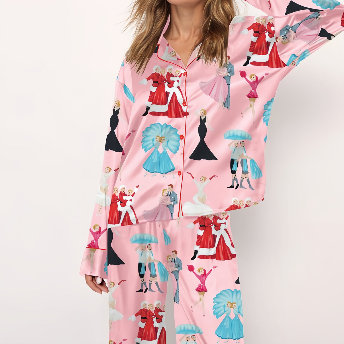 White Christmas Women's Pajama Set