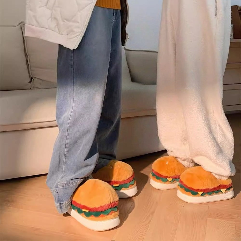 Toasty Burger Slippers