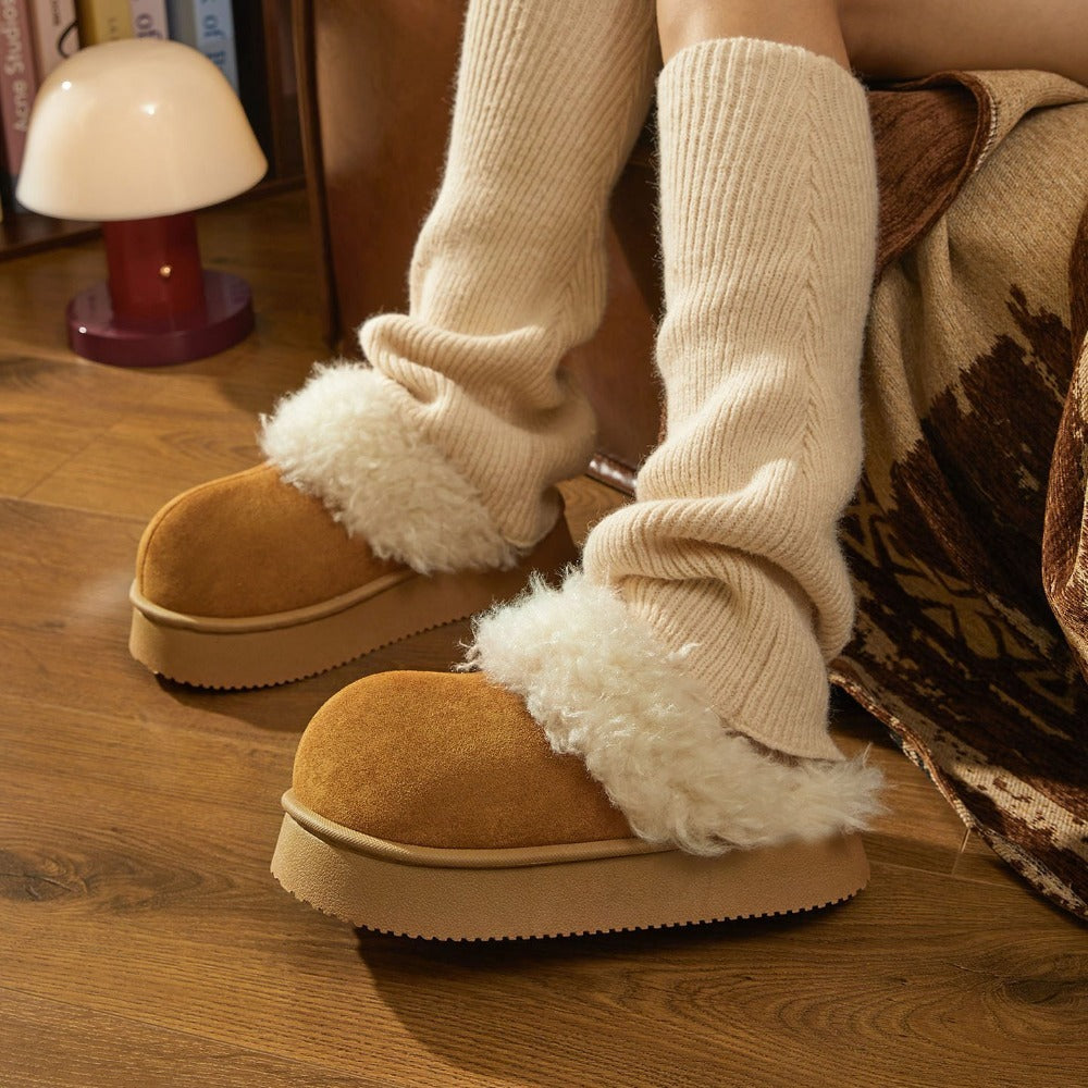 Plush Puff Slippers