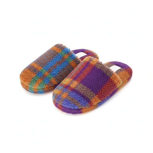 Fuzzy Gradient Sherpa Cloud Slippers