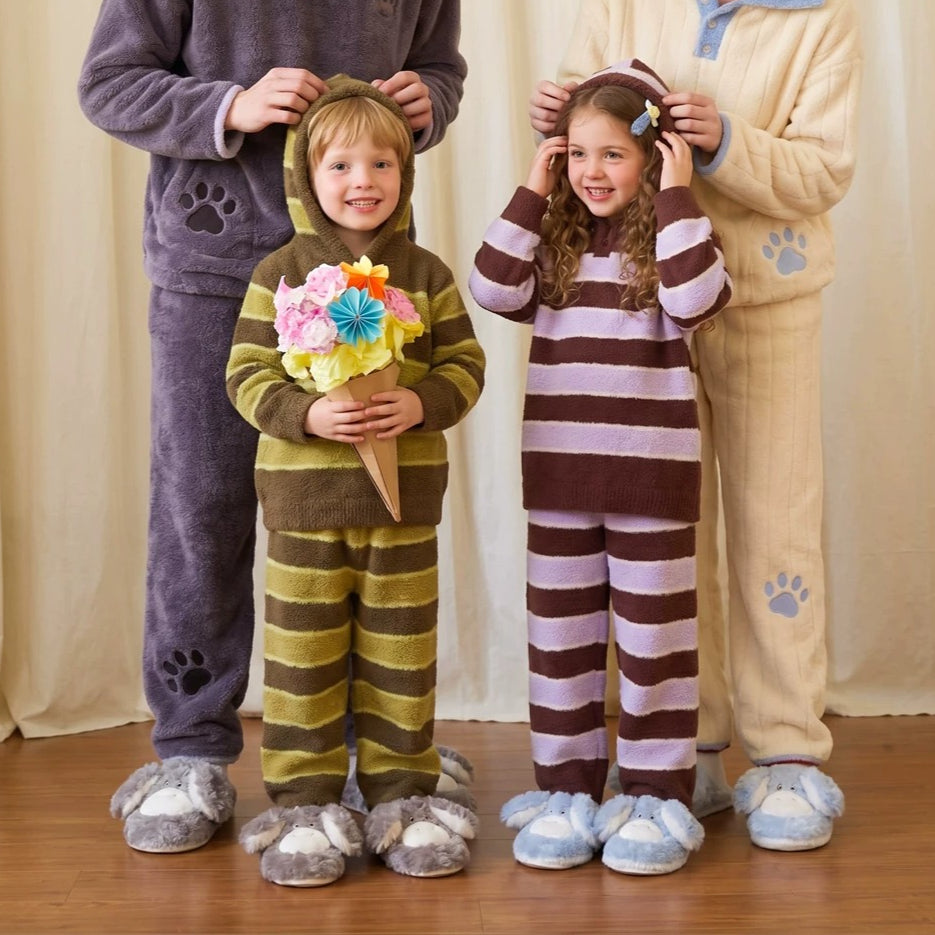 Floppy Donkey Ear Plush Slippers