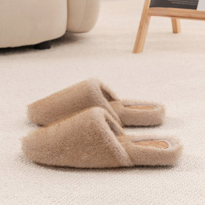 Snuggly Soft Plush Bedroom Slippers