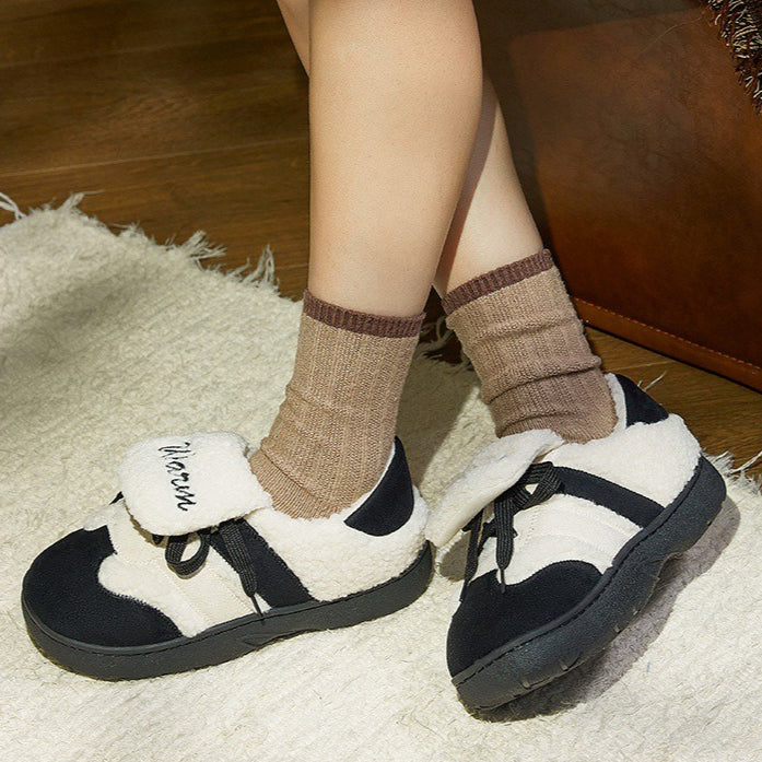 Sherpa Patch Trainer Sneakers