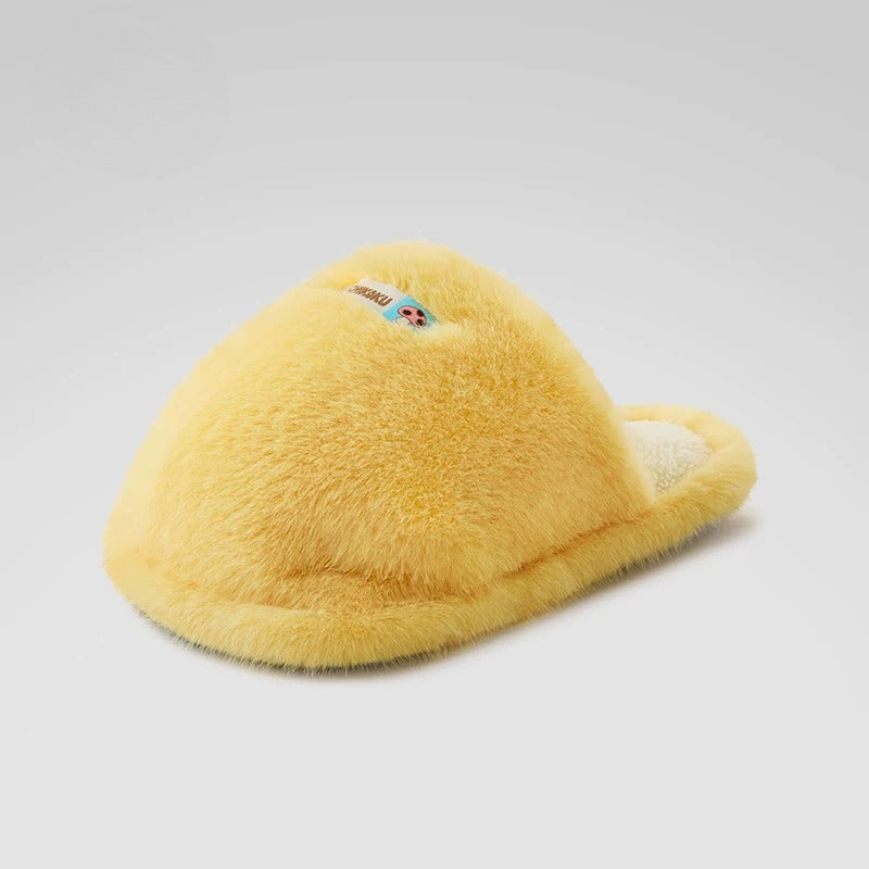 Plush Puffy Paw House Slippers