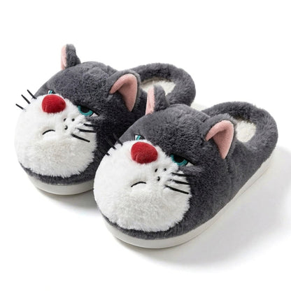 Grumpy Cat Plush Slippers