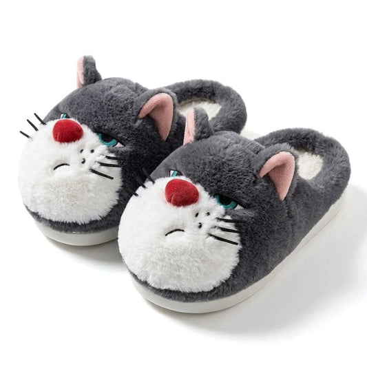 Grumpy Cat Plush Slippers