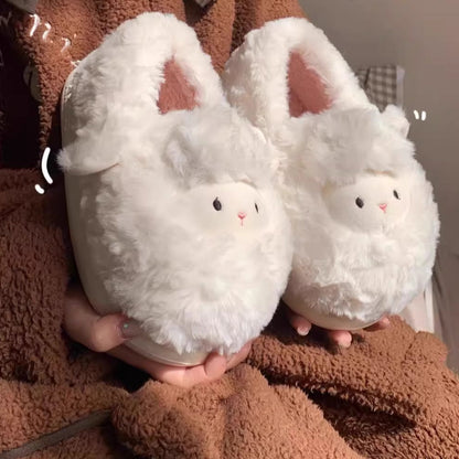 Lamb Cloud Closed-Back Slippers