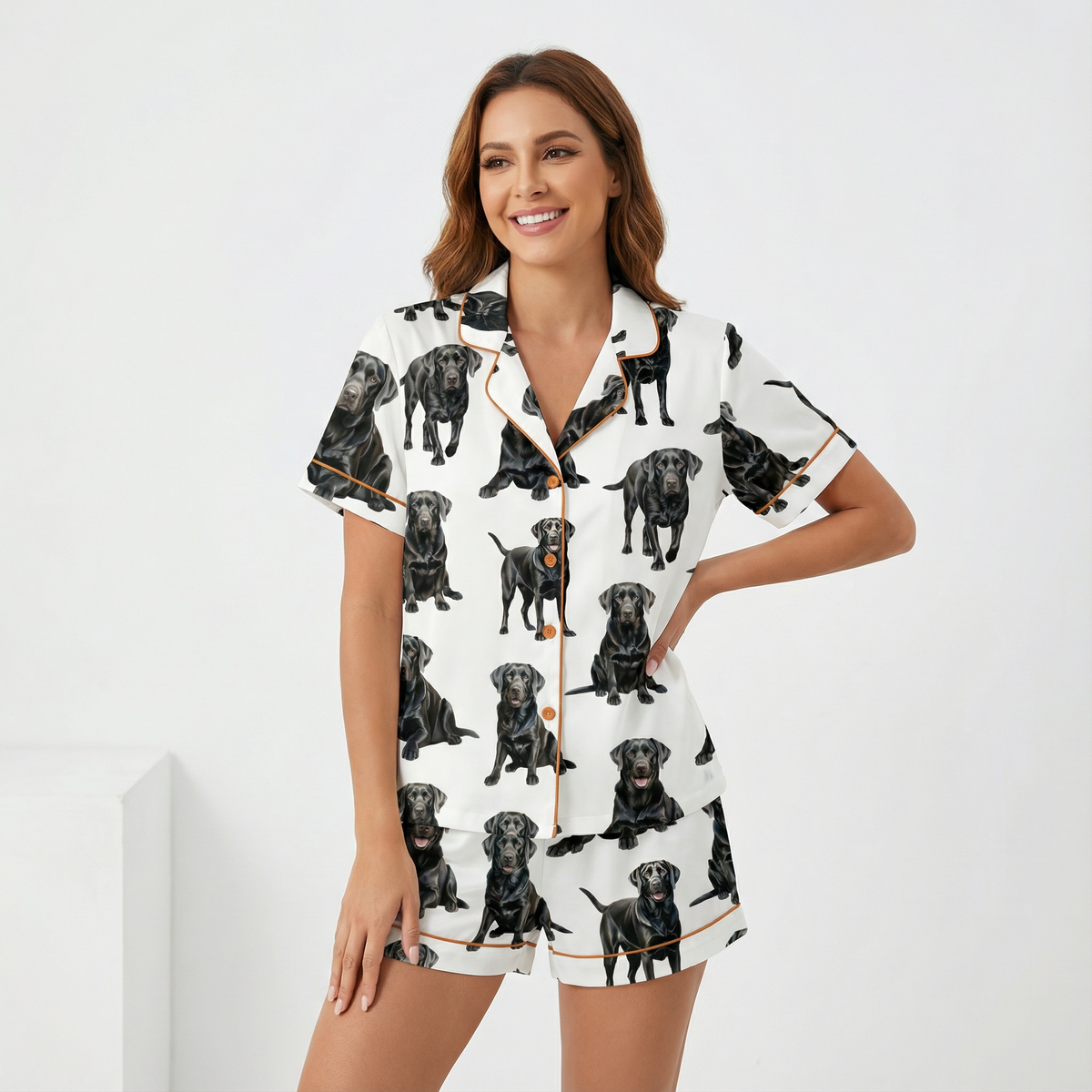 Black Lab Women's Pajama Set