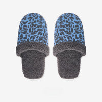 Lake Blue Leopard Print