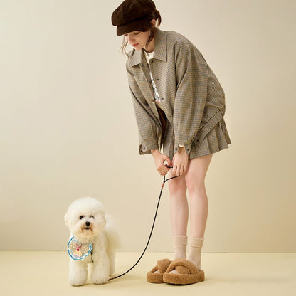 Teddy Cross Slippers
