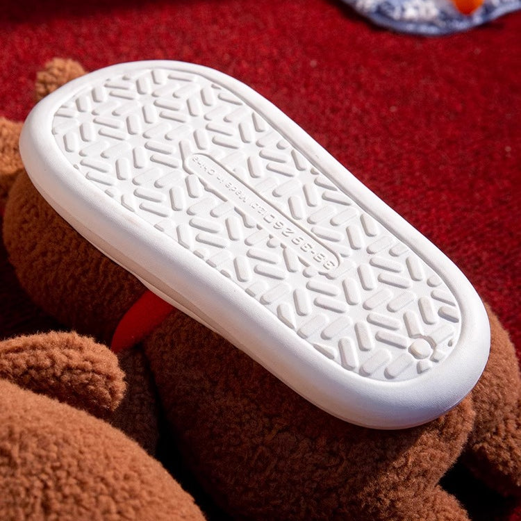 Chill Capybara Plushie House Slippers