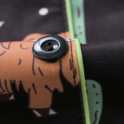 Highland Cow & Cactus Women's Pajama Set