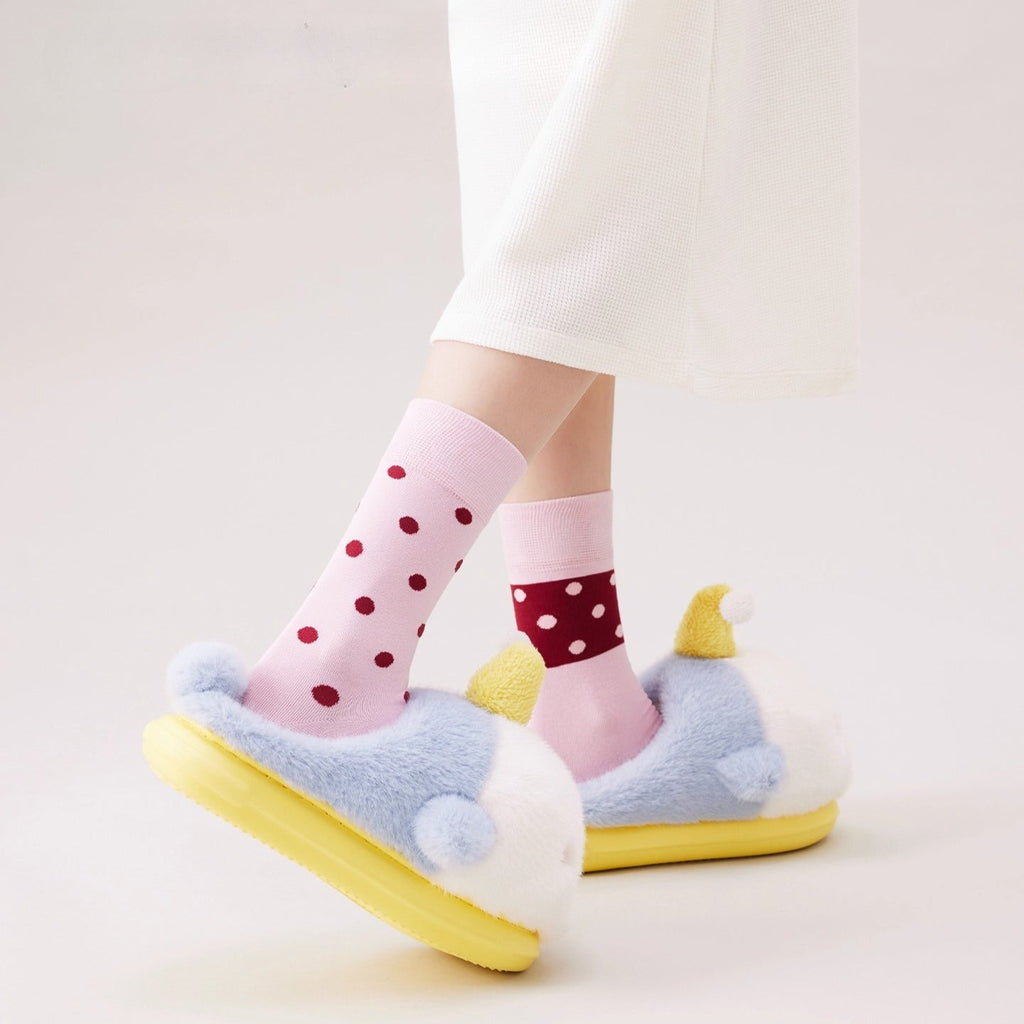Cartoon Shark Hat Plush Slippers