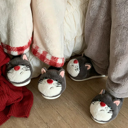 Grumpy Cat Plush Slippers